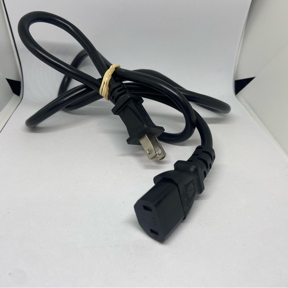 Well Shin E115330 Power Cord 3 Prong WS-002 to WS-003 30cm Black Version II
